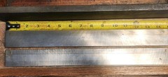 VINTAGE C.I. Machine Shop PARALLEL SET 16in x .75in. x 1.50in. in fitted box