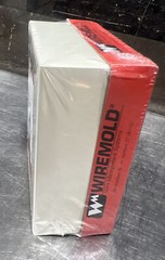 NOS SURPLUS Wiremold V5744S-2 Two Gang Deep Switch and Receptacle Box Ivory