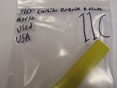 .710″ Morse 4 Flute Carbide End Mill, Made in USA, Coated