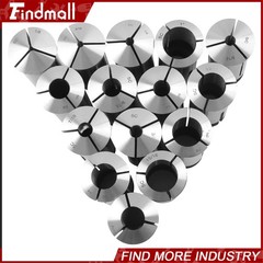 Findmall 5C Collet Set 15 Pc 1/8 to 1 Inch Fractional 5 Pc Collet Block Kit