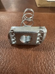 100pcs Perfect Vision 3/8” Galvanized Spring Nut PV-SPRINGNUT-38-100