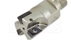 SHARS 1-1/4 Modular 90 Square Shoulder Indexable End Mill Head APKT1604 NEW ^[