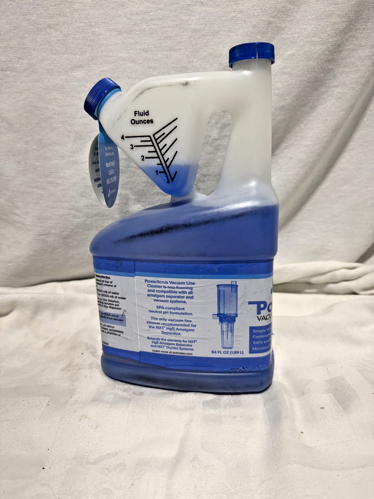 Solmetex PowerScrub Vacuum Line Cleaner 64 FL OZ (1.89L)
