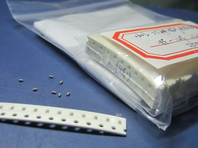 55 Value 0603 1608 SMD Ceramic capacitors 1pF~1uF 1100PCS
