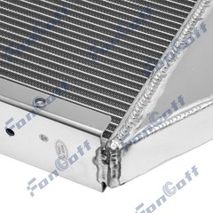 3-Row Aluminum Radiator For John Deere 4050 4055 4250 4255 4450 4455 RE21893