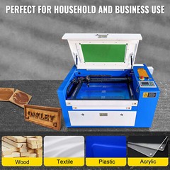🔥 50W CO2 Laser Cutter Engraver Cutting Engraving Machine LCD Display 20×12″