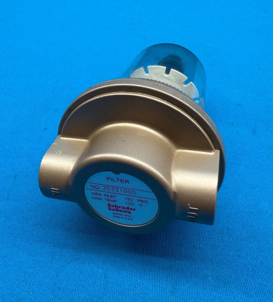 Schrader Bellows 035331000 150PSIG 120-Degrees 3/8″ STD Pneumatic Filter
