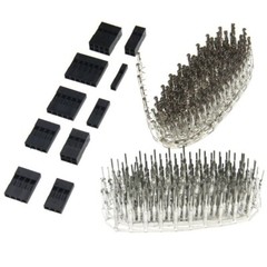 620Pcs Assorted 2.54mm Dupont Wire Cable Jumper Header Connector Kit & M/F Crimp