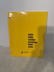 Update International Inc. Practical Solutions Machinery Maint. Vibration Manual