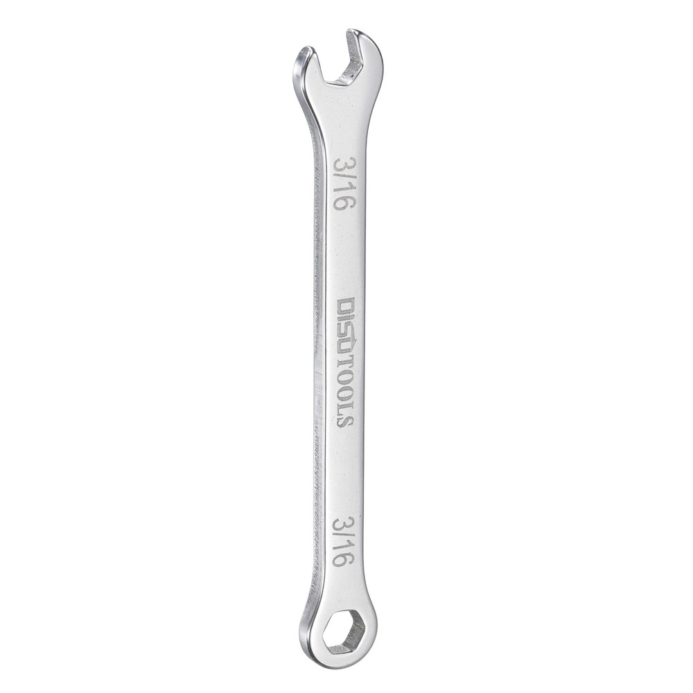 Thin Combination Wrench 3/16″ with 12-Point Ended 15°Angled Open End