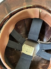 Vintage 1930s – 1940s MSA Skullgard Fiberglass Full Brim Hard Hat +FAST SHIP!