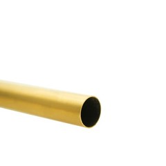 Tynulox H62 3/4″(19mm) OD Brass Tube 0.5mm Wall × 300mm Length 19 mm
