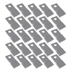 (25) RH Disc Mower Blades Fits Krone Model 323 Replaces 139889 1398890 PMLBL0083