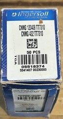 Ingersoll CNMG432 TT7310 Carbide Turning Insert Medium-Heavy Machining 50 Count