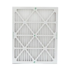20x25x2 MERV 13 Pleated AC Furnace Air Filters by Glasfloss. 4 Pack