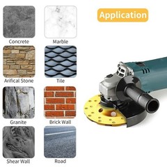 2Pcs 4/inch Diamond Segment Grinding Wheel Disc Grinder Cup Concrete Stone Cut✔️