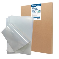 100 Sheets 8.5 x 11″ Waterproof Inkjet Milky Transparency Film Screen Print Film