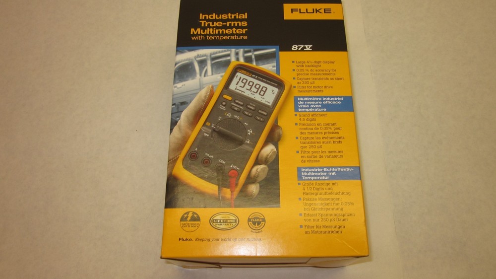 NEW FLUKE 87V True RMS Digital Multimeter