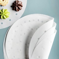 100 PCS Bamboo Steamer Liner, 10″ 10 inch x10 x 0.01 inch, [‘White’]