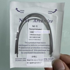 Dental Ortho Thermal Activated Arch Wire Rectangular Ovoid/Natural Form Wires
