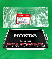 OEM HONDA 63511-Z44-A30ZA Generator Front Cover EU2200IT Emblem 87101-Z44-A30