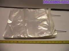 Qty = 2,500 Bags: Clear Wicket Bags 10″ x 12-1/2″ x 3-1/2″ Flap