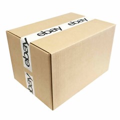 3 NEW Rolls 2″ x 75 yards Black / White LOGO eBay Branded Packing Tape