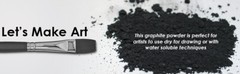 Graphite Powder Pure 44 microns – Uses include: dry lubricant, epoxy (Quart)
