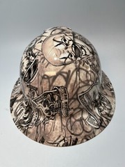 New Full Brim Hard Hat Custom Hydro Dipped BALLERS ONLY