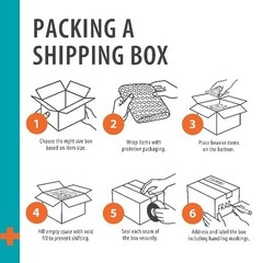 Small Shipping Boxes 6x6x6 Eco Friendly 100 Recycled Material 30 Bundle New
