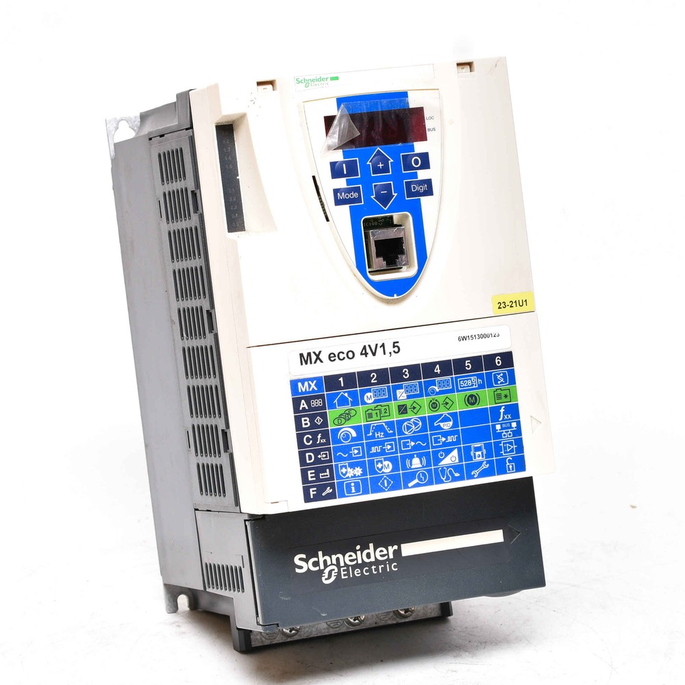 Schneider MX eco 4V1.5, frequency inverter, 1.5kW ME4U15AAA -used-