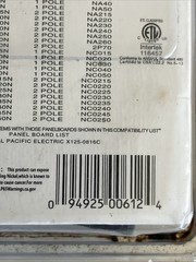CONNECTICUT ELECTRIC UBIF240N Federal Pacific NA240 Replacement Circuit Breaker