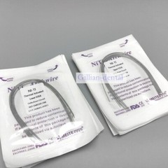 Dental Ortho Thermal Activated Arch Wire Rectangular Ovoid/Natural Form Wires