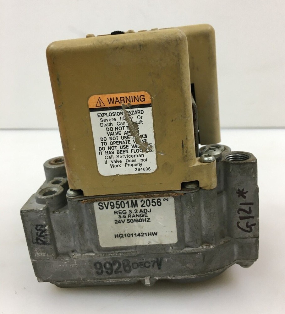 Honeywell SV9501M2056 Smart Valve HQ1011421HW 24V 50/60Hz used FREE ship. G121*