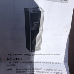 Resideo Aquastat Controller Surface Mount, 120V 5.8A MPN L6006C1018