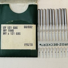 UY 121 GBS 80/032 MY 1046 MY x 121 GBS FFG/TB GROZ-BECKERT SEWING NEEDLE 24 pcs