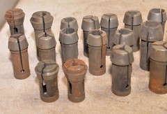 22 Bardons & Oliver turret lathe No 2 collets B & O and more machinist tool lot
