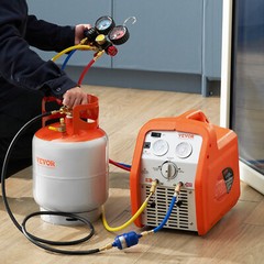 VEVOR Refrigerant Recovery Reclaim 30 LBS Cylinder Tank 400 PSI Liquid Y Valve