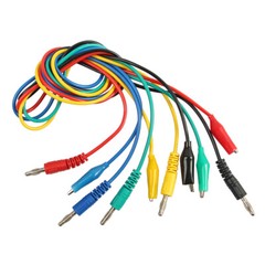 22pcs Automotive Back Probe kit Multimeter Test Leads Alligator Clips Wire Tool