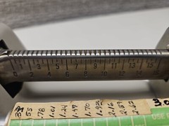 Vtg Pitney-Bowes Post Office 16 oz Balance Scale w/ Postal Rates Chart USA