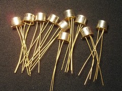 Vintage Gold Plated Transistors, See List, Most Mil-Spec, 100% Guaranteed & NOS