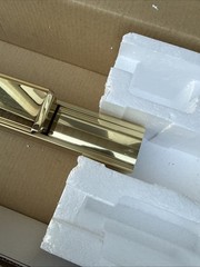 Hager 4501 Rim Exit Device 30 in. Door SATIN/BRUSHED BRASS Used