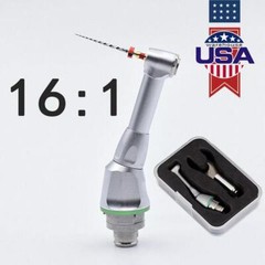 Dental Endodontic 16:1 Reduction Contra Angle Head for Endo Motor Handpiece Push