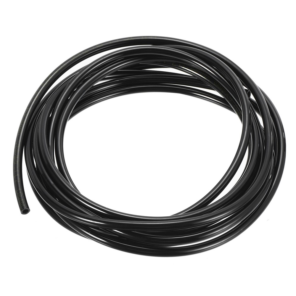 Flexible Pneumatic Tubing Pipe 6mm x 4mm Black PU Polyurethane Tube 13.1FT 4M