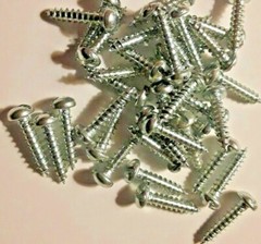#6 X 5/8″ WOOD SCREWS, ROUND HEAD SLOTTED, STEEL, ZINC, SELECT QTY