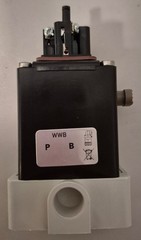 Burkert 0330 direct-acting, media-separated pivoted armature valve