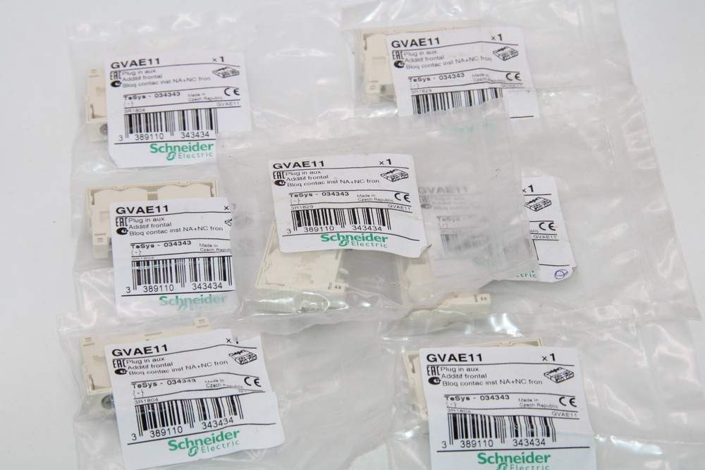 Schneider GVAE11 Auxiliary Switch 7 Pack