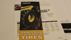 1990s CAT Heavy Equipment 20 BROCHURE LOT compact equipment