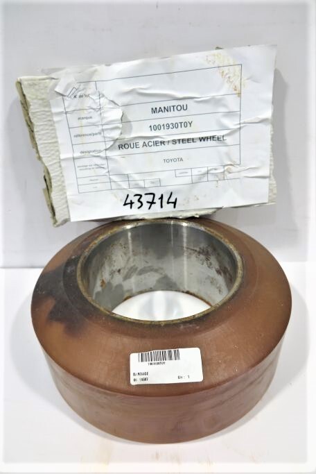 Toyota Manitou 1001930TOY Polyurethanrad Antriebsrad Rad Ø190mm/325mm neu 43714