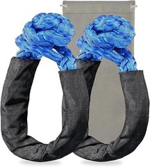 2-Pack Synthetic Soft Shackle – 1/2 Inch X 22 Inch – 38,000lbs Breaking Strength